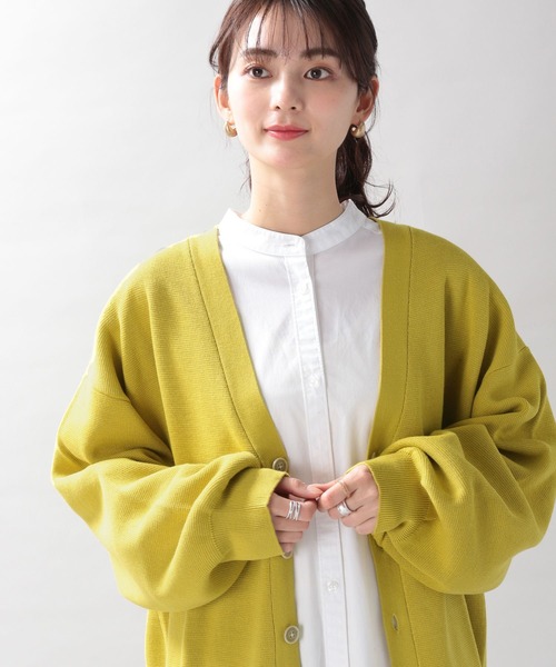 RAGEBLUE（レイジブルー）の「ミラノリブカーデ/214807（カーディガン/ボレロ・メンズ・ブラック/グレー/グリーン/オフホワイト/イエロー/オレンジ/ブルー/ブルー系その他/ダークグリーン/ピンク・MEDIUM/LARGE）」の14枚目の写真