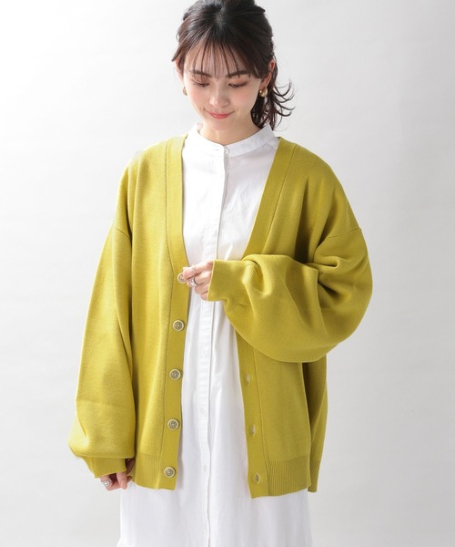 RAGEBLUE（レイジブルー）の「ミラノリブカーデ/214807（カーディガン/ボレロ・メンズ・ブラック/グレー/グリーン/オフホワイト/イエロー/オレンジ/ブルー/ブルー系その他/ダークグリーン/ピンク・MEDIUM/LARGE）」の13枚目の写真