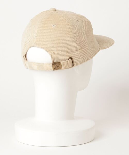 BOUNTY HUNTER（バウンティーハンター）の「BxH CORDUROY LOGO Cap（キャップ・メンズ・ブラック/ベージュ/グレー・FREE）」の4枚目の写真