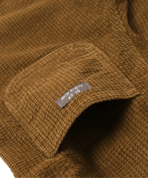 BREEZE（ブリーズ）の「WEB限定 ゆるサロペット（サロペット/オーバーオール・キッズ・ベージュ/チャコール/インディゴブルー・90/110/80/70/100/130/120）」の7枚目の写真