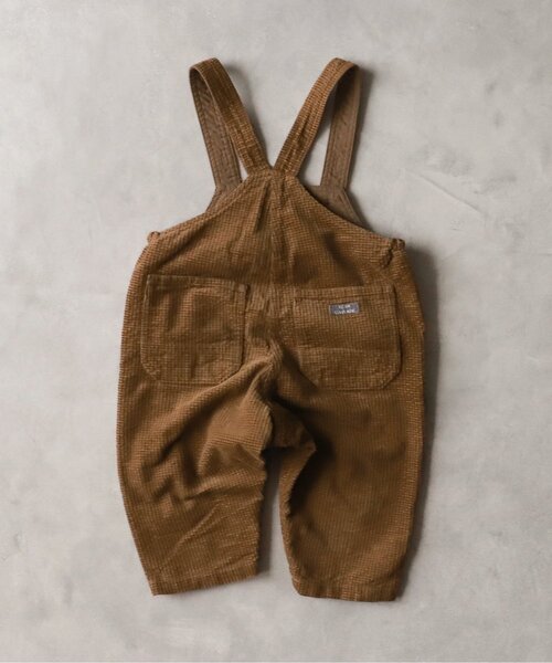 BREEZE（ブリーズ）の「WEB限定 ゆるサロペット（サロペット/オーバーオール・キッズ・ベージュ/チャコール/インディゴブルー・90/110/80/70/100/130/120）」の16枚目の写真