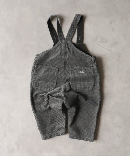 BREEZE（ブリーズ）の「WEB限定 ゆるサロペット（サロペット/オーバーオール・キッズ・ベージュ/チャコール/インディゴブルー・90/110/80/70/100/130/120）」の17枚目の写真