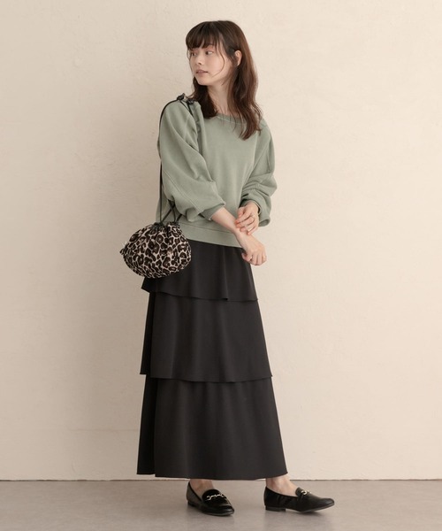 RODE SKO（ロデスコ）の「リバーシブルキンチャクバッグ（ハンドバッグ・レディース・ブラック/ブラウン/アイボリー・ONE）」の7枚目の写真