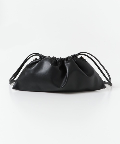 RODE SKO（ロデスコ）の「リバーシブルキンチャクバッグ（ハンドバッグ・レディース・ブラック/ブラウン/アイボリー・ONE）」の20枚目の写真