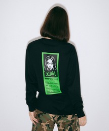 X-girl | WORDS FACE L/S TEE(Tシャツ/カットソー)