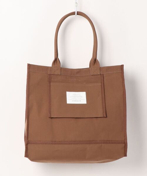 BEAMS DESIGN(ビームス デザイン)の「BEAMS DESIGN(ビームス デザイン) INSIDE OUT トートバッグ(L)(トートバッグ・メンズ・ブラック/ネイビー/グリーン/ブラウン/ブルー/オレンジ・FREE)」の4枚目の写真