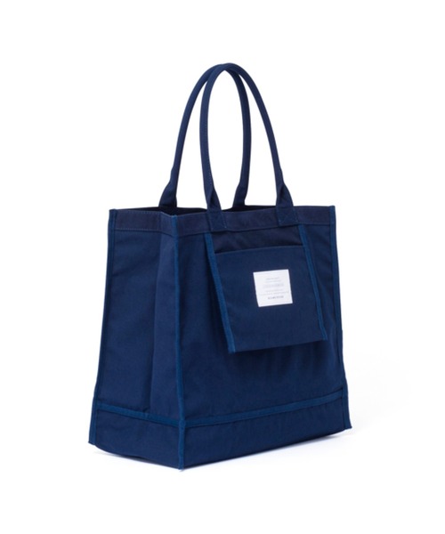 BEAMS DESIGN(ビームス デザイン)の「BEAMS DESIGN(ビームス デザイン) INSIDE OUT トートバッグ(L)(トートバッグ・メンズ・ブラック/ネイビー/グリーン/ブラウン/ブルー/オレンジ・FREE)」の9枚目の写真