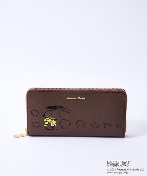 スヌーピーコレクション ラウンド長財布 財布 Samantha Thavasa サマンサタバサ のファッション通販 Zozotown