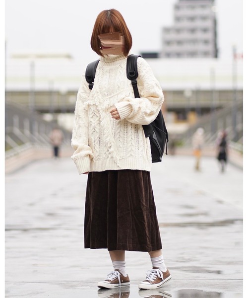 DEVICE（デバイス）の「【インフルエンサー こーせ＆ぬこコラボ】Rename フェイクレザー  ギャザーデザイン バックパック リュックサック（バックパック/リュック・レディース・ブラック・FREE）」の12枚目の写真