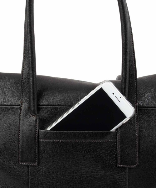 TOFF&LOADSTONE（トフアンドロードストーン）の「タイド（トートバッグ・メンズ・ダークグレー・FREE）」の12枚目の写真