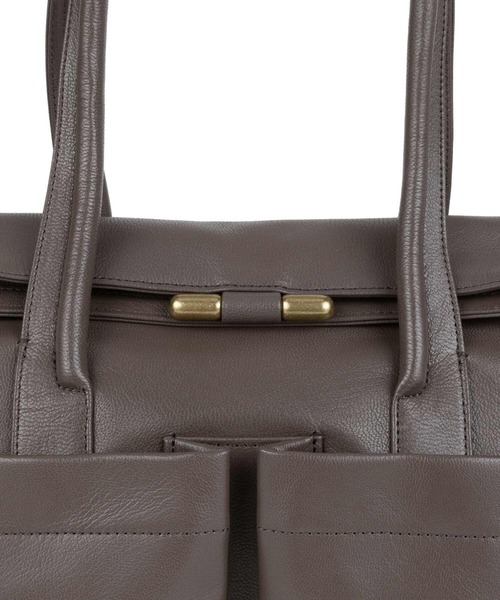 TOFF&LOADSTONE（トフアンドロードストーン）の「タイド（トートバッグ・メンズ・ダークグレー・FREE）」の6枚目の写真