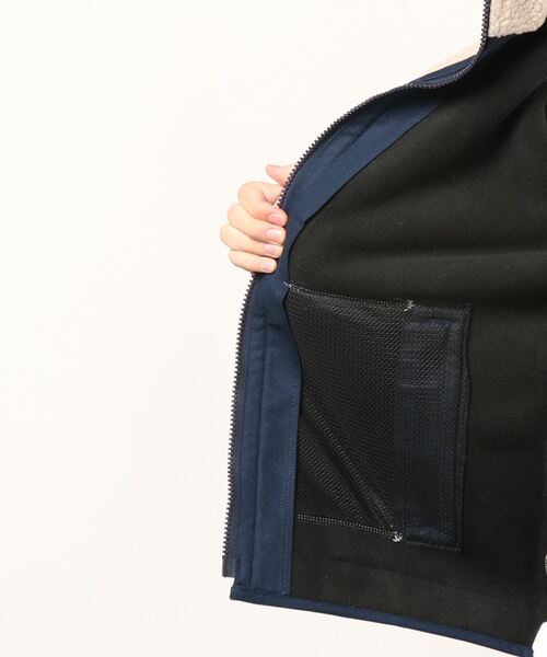 KAVU（カブー）の「【A&Fカントリー別注】KAVU/カブー BOA JACKET/ボアジャケット（ブルゾン・メンズ・ネイビー/ブラウン・MEDIUM/LARGE/X-LARGE/SMALL）」の9枚目の写真