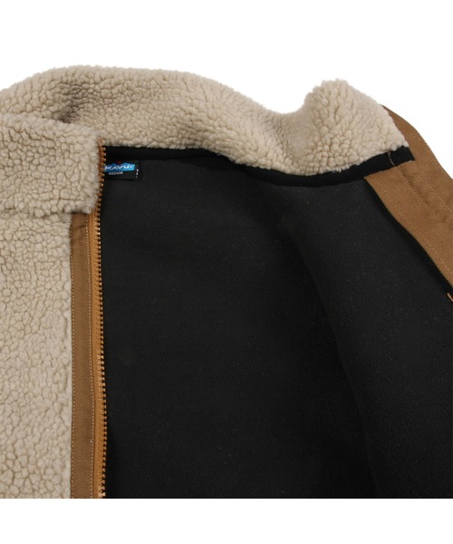 KAVU（カブー）の「【A&Fカントリー別注】KAVU/カブー BOA JACKET/ボアジャケット（ブルゾン・メンズ・ネイビー/ブラウン・MEDIUM/LARGE/X-LARGE/SMALL）」の14枚目の写真