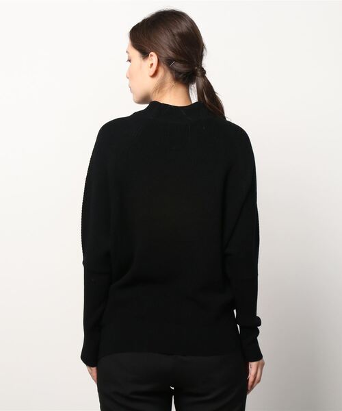ALLSAINTS（オールセインツ）の「RIDLEY CASHMERE BLEND JUMPER | RIDLEY カシミヤ ブレンド ニット・セーター（ニット/セーター・レディース・ブラック/ホワイト系・M/S/XS）」の4枚目の写真