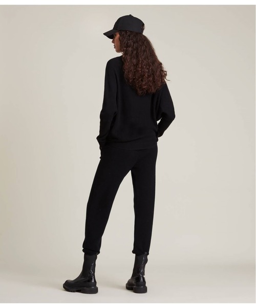 ALLSAINTS（オールセインツ）の「RIDLEY CASHMERE BLEND JUMPER | RIDLEY カシミヤ ブレンド ニット・セーター（ニット/セーター・レディース・ブラック/ホワイト系・M/S/XS）」の7枚目の写真