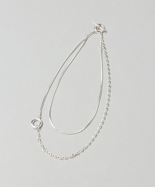 HARE(ハレ)の「チェーンMIXマルチネックレス(HARE)(ネックレス・レディース・シルバー/ゴールド・FREE)」の4枚目の写真