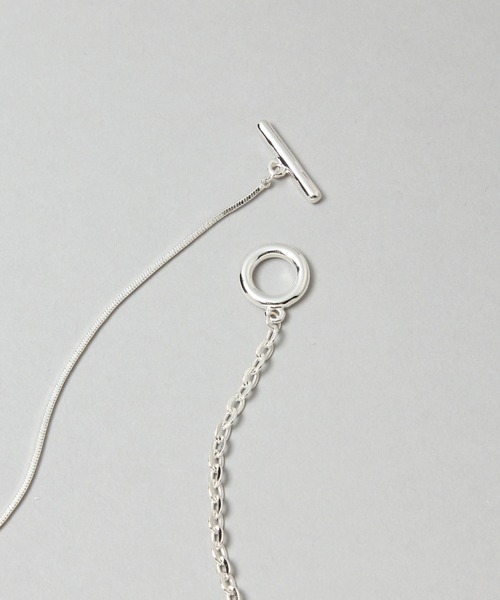 HARE(ハレ)の「チェーンMIXマルチネックレス(HARE)(ネックレス・レディース・シルバー/ゴールド・FREE)」の6枚目の写真