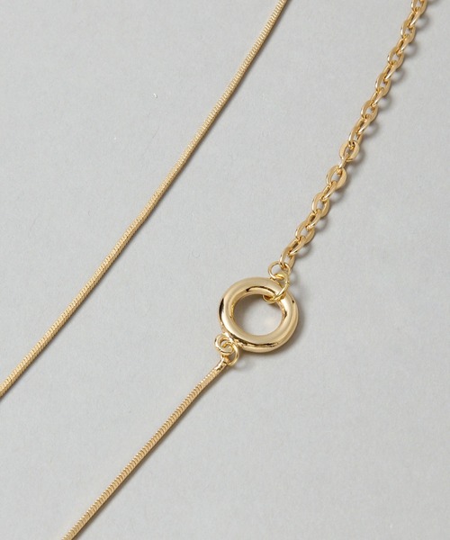 HARE(ハレ)の「チェーンMIXマルチネックレス(HARE)(ネックレス・レディース・シルバー/ゴールド・FREE)」の20枚目の写真