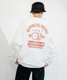 Ressaca（レサーカ）の「ビッグシルエット オリエンタル クループルオーバー裏起毛スウェット（スウェット・メンズ）」