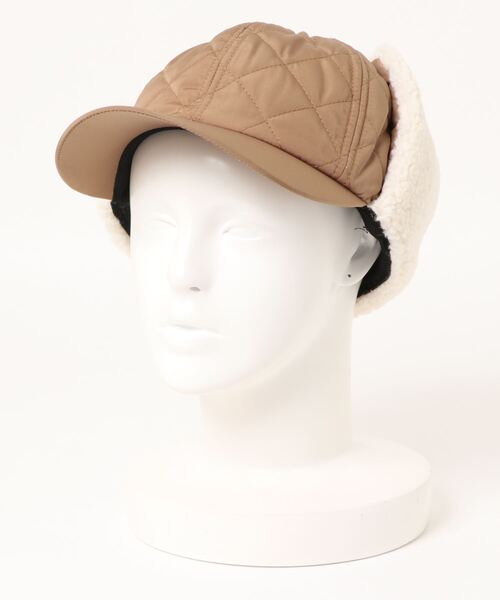 salle de bal（サルデバル）の「キルティングボア付キャップ SPH C30548 SPI（キャップ・レディース・ベージュ/ブラック/オリーブドラブ・FREE）」の6枚目の写真