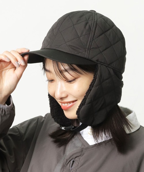 salle de bal（サルデバル）の「キルティングボア付キャップ SPH C30548 SPI（キャップ・レディース・ベージュ/ブラック/オリーブドラブ・FREE）」の17枚目の写真