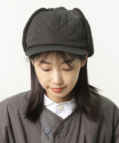 salle de bal（サルデバル）の「キルティングボア付キャップ SPH C30548 SPI（キャップ・レディース・ベージュ/ブラック/オリーブドラブ・FREE）」の18枚目の写真