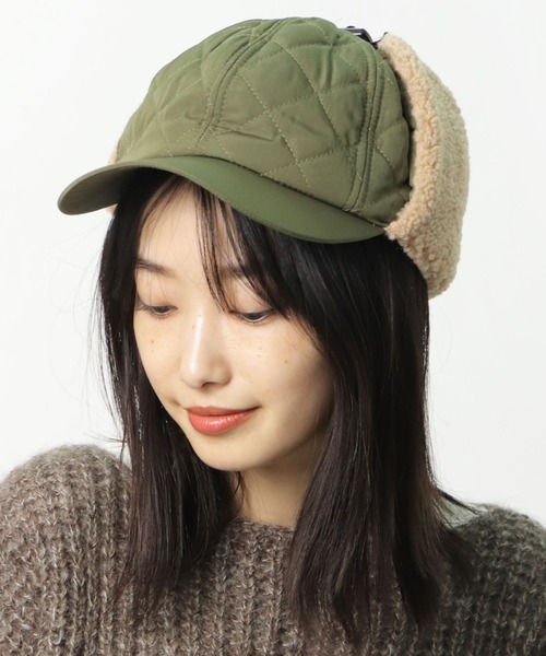 salle de bal（サルデバル）の「キルティングボア付キャップ SPH C30548 SPI（キャップ・レディース・ベージュ/ブラック/オリーブドラブ・FREE）」の10枚目の写真