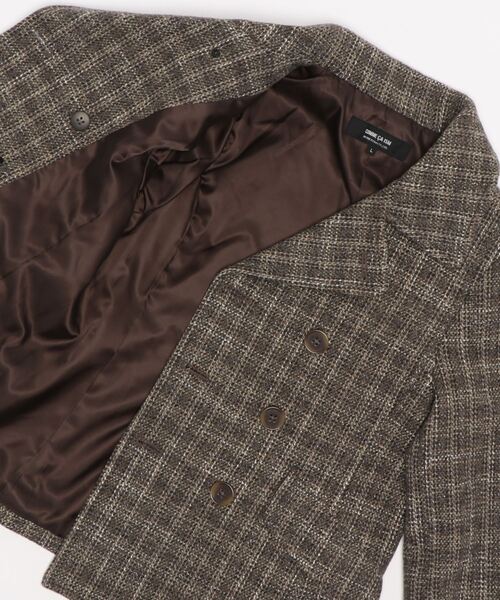 COMME CA ISM（コムサイズム）の「《尾州ファブリック》ピーコート（ピーコート・キッズ・ベージュ・L）」の2枚目の写真