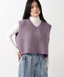 3.3Field Trip／チェッカーショートVEST　2256104