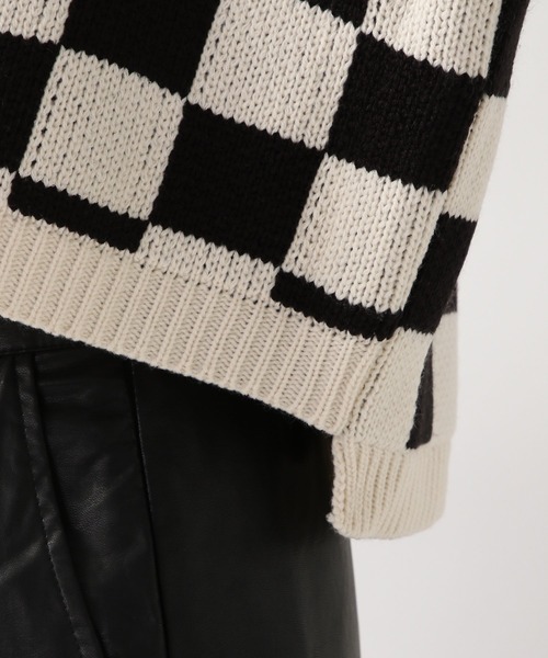 ALAND（エーランド）の「3.3Field Trip／チェッカーショートVEST　2256104（ベスト・レディース・ブラック/パープル・FREE）」の12枚目の写真