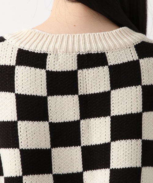 ALAND（エーランド）の「3.3Field Trip／チェッカーショートVEST　2256104（ベスト・レディース・ブラック/パープル・FREE）」の14枚目の写真