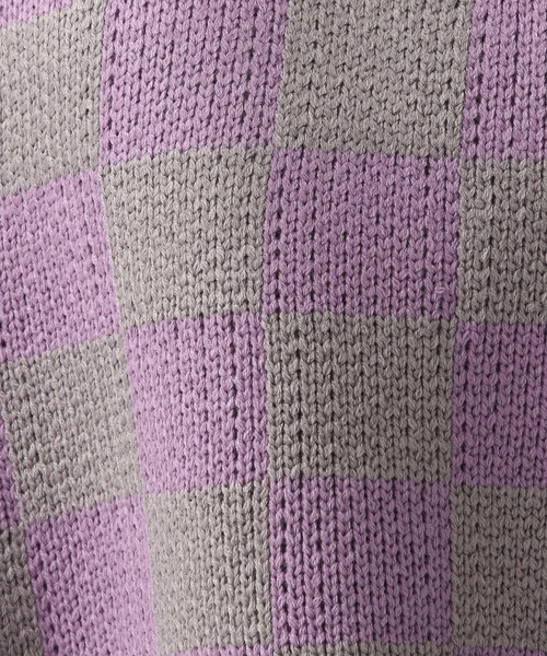 ALAND（エーランド）の「3.3Field Trip／チェッカーショートVEST　2256104（ベスト・レディース・ブラック/パープル・FREE）」の18枚目の写真