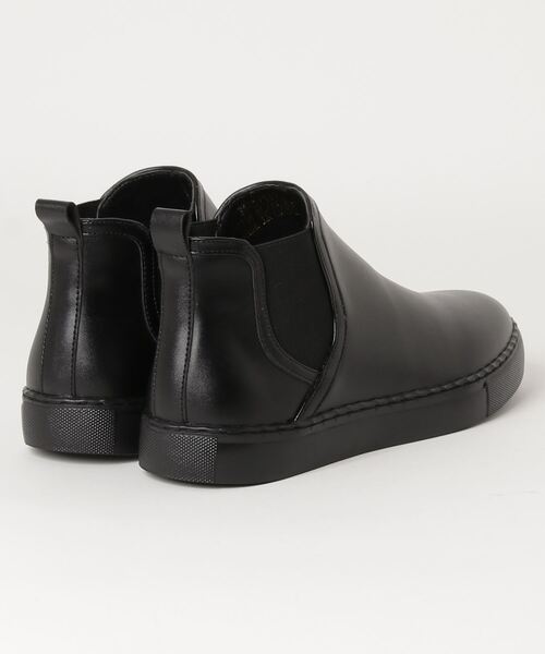 Dedes（デデス）の「ベーシックサイドゴアスニーカー（スニーカー・メンズ・ホワイト/ブラック/ブラック×ブラック・41/42/43/44/40）」の4枚目の写真