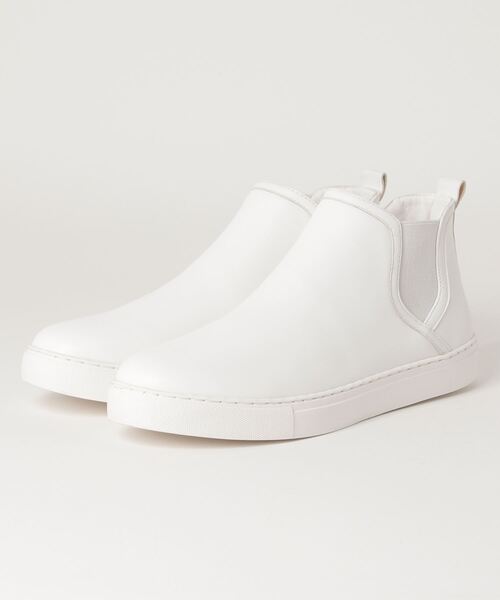 Dedes（デデス）の「ベーシックサイドゴアスニーカー（スニーカー・メンズ・ホワイト/ブラック/ブラック×ブラック・41/42/43/44/40）」の11枚目の写真