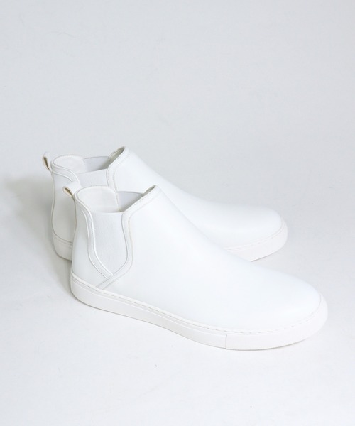 Dedes（デデス）の「ベーシックサイドゴアスニーカー（スニーカー・メンズ・ホワイト/ブラック/ブラック×ブラック・41/42/43/44/40）」の8枚目の写真