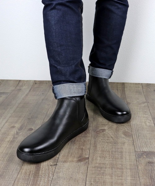 Dedes（デデス）の「ベーシックサイドゴアスニーカー（スニーカー・メンズ・ホワイト/ブラック/ブラック×ブラック・41/42/43/44/40）」の10枚目の写真