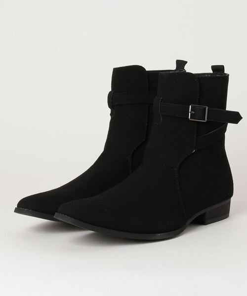 LOVEHUNTER（ラブハンター）の「LOVEHUNTER / ジョッパーブーツ (6811)ショートブーツ（ブーツ・メンズ・ブラック/ベージュ/ブラウン/ブラック系その他・41/42/43/40/44）」の3枚目の写真