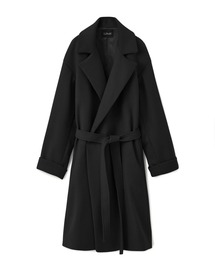 LiNoH | ビーバーベルテッドコート/SHORT BEAVER BELTED COAT(チェスターコート)
