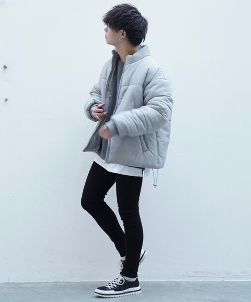 ADAMASTE（アダマスト）の「パデットボリュームジップブルゾン（ダウン