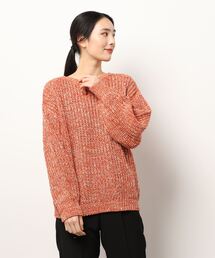 Lugnoncure | スラブ混ミックスヤーンニット(ニット/セーター)