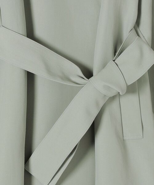 SHIPS(シップス)の「オーバートレンチコート◇(トレンチコート・レディース・オリーブ/イエロー/キャメル・38/36)」の17枚目の写真