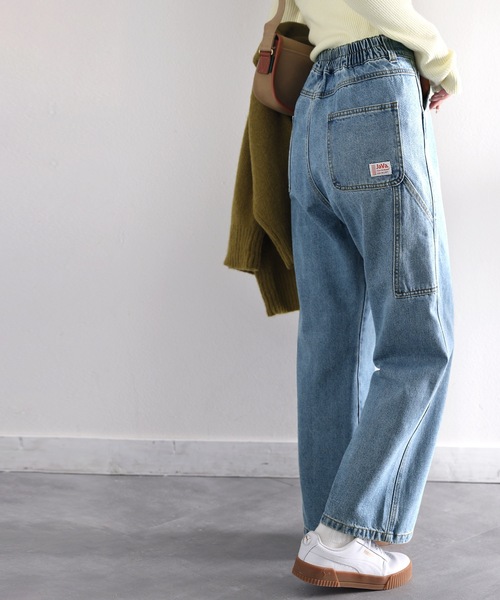 《JaVaジャバ別注》ワイドな今っぽシルエット。メンズライクペインターパンツ