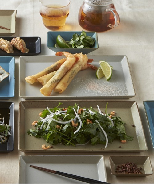 LEPSIM（レプシィム）の「【KASANE】レクタンプレートLL【WEB限定】　266916（食器・レディース・ブラック/ブルー/オフホワイト/カーキ・ONE SIZE）」の21枚目の写真