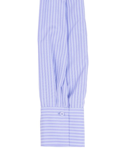 PUNYUS（プニュズ）の「ロングカフスストライプシャツ（シャツ/ブラウス・レディース・ベージュ系その他/ブルー系その他・1/2/4/3）」の11枚目の写真