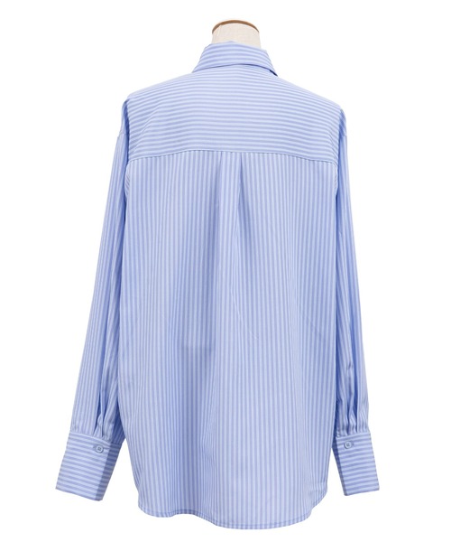 PUNYUS（プニュズ）の「ロングカフスストライプシャツ（シャツ/ブラウス・レディース・ベージュ系その他/ブルー系その他・1/2/4/3）」の15枚目の写真