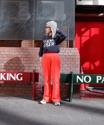 WALLA WALLA SPORT | WALLA WALLA SPORT/ワラワラスポーツ  CENTER PLEATS SWEAT PANT(スウェットパンツ)