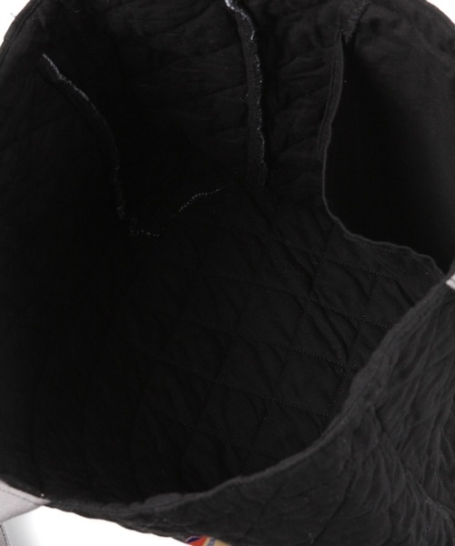 niko and...（ニコアンド）の「[CITY CREEK]キルトトートバッグ（トートバッグ・レディース・ブラック/カーキ・0）」の13枚目の写真