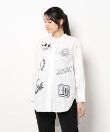 JUGLANS | ☆ 【CHIGNON】10annivプリントシャツ 1621-055,1621-056(シャツ/ブラウス)