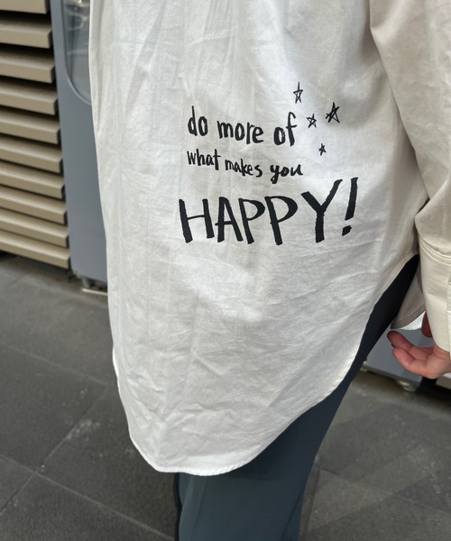 JUGLANS(ユグランス)の「☆ 【CHIGNON】10annivプリントシャツ 1621-055,1621-056(シャツ/ブラウス・レディース・ホワイト/ブルー・FREE)」の16枚目の写真