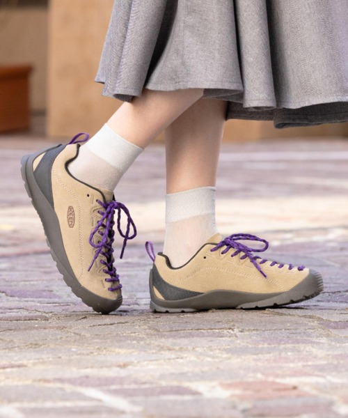KEEN（キーン）の「【人気色】JASPER / ジャスパー / レディース スニーカー（スニーカー・レディース・ベージュ/ベージュ系その他・25cm/25.5cm/23.5cm/22.5cm/24.5cm/23cm/24cm/26cm/27cm/28cm/26.5cm/27.5cm）」の14枚目の写真